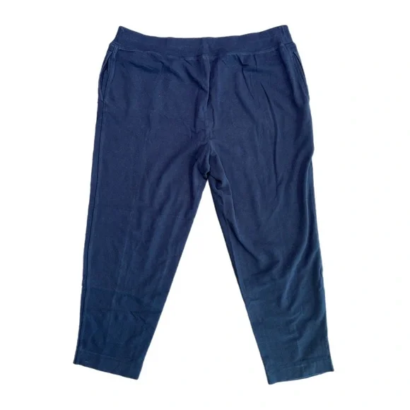 Terra & Sky Navy Blue Crop Leggings - Picture 5 of 5